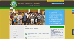 Desktop Screenshot of fuotuoke.edu.ng